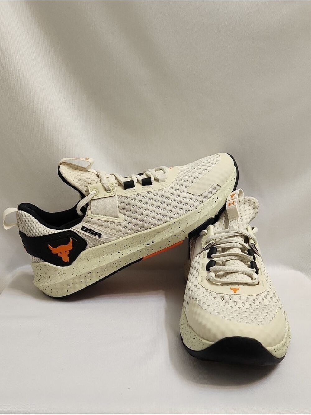 Under Armour Project Rock BSR 4 Silt Speckled Training Sneakers (W Size 10)